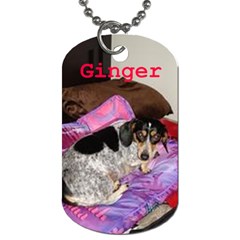 ginger - Dog Tag (One Side)