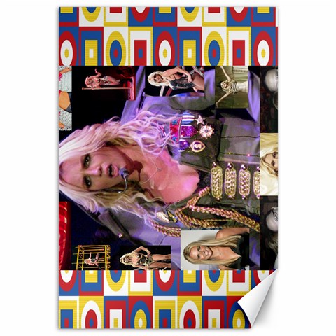 Ash Britney With Background Canvas By Kimberly Phelan 11.88 x17.36  Canvas - 1