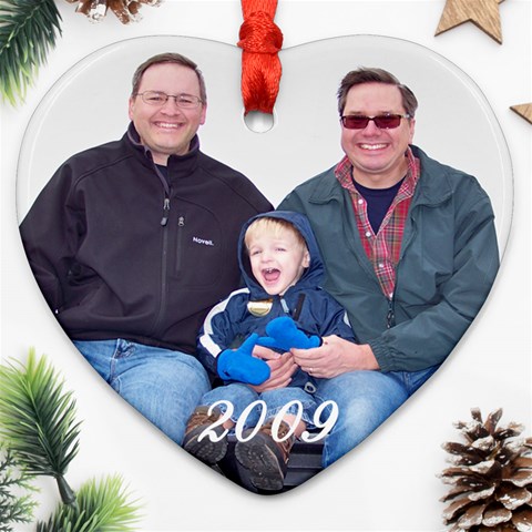 Tim/jeff Ornament By Gretchen Musa Back