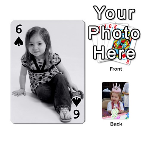 Deck Of Cards By Cynthia Front - Spade6