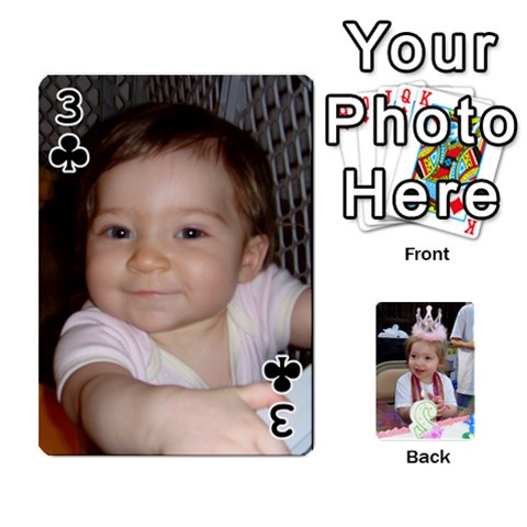 Deck Of Cards By Cynthia Front - Club3