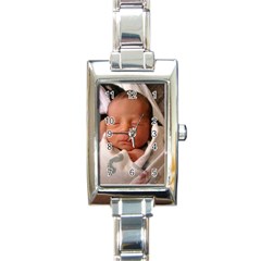 Rectangle Italian Charm Watch