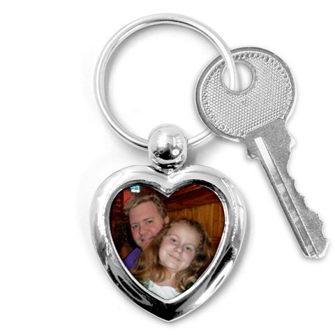 Heart Key Chain By Kellie Simpson Front