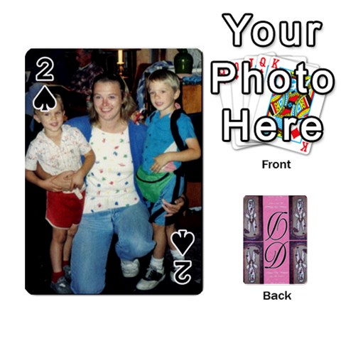 Dede Deck By Julie Wilber Front - Spade2