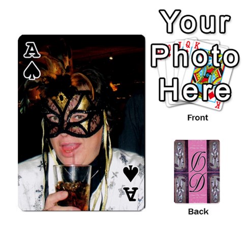 Ace Dede Deck By Julie Wilber Front - SpadeA