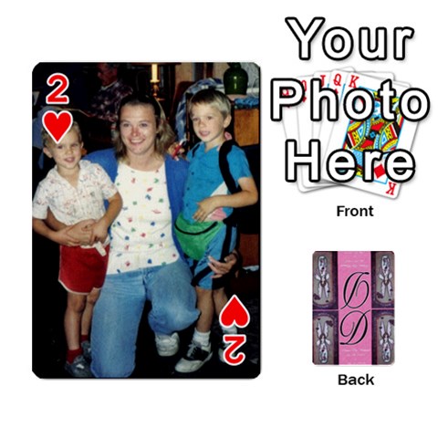 Dede Deck By Julie Wilber Front - Heart2