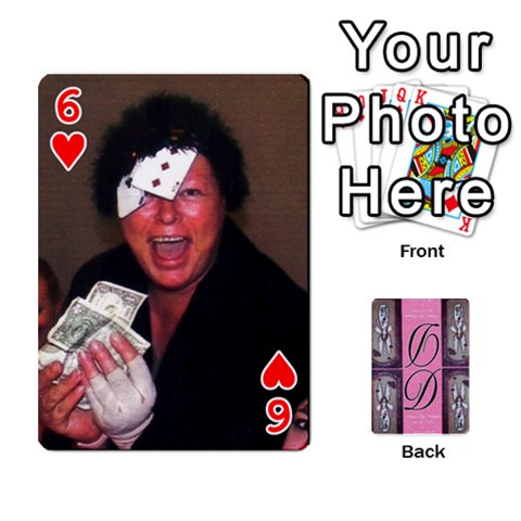 Dede Deck By Julie Wilber Front - Heart6