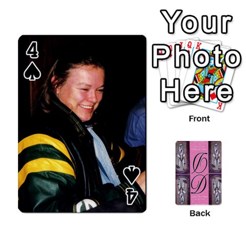 Dede Deck By Julie Wilber Front - Spade4