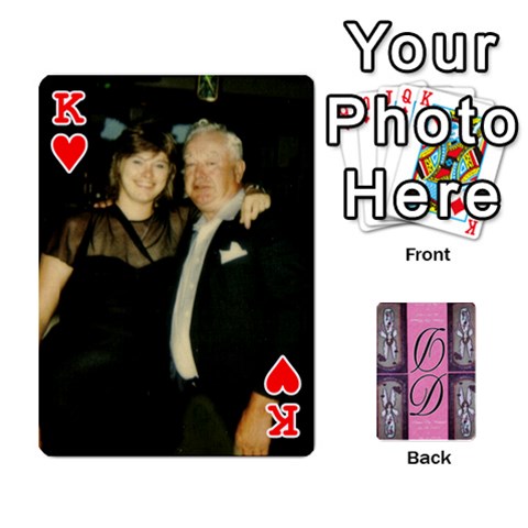 King Dede Deck By Julie Wilber Front - HeartK