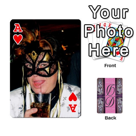 Ace Dede Deck By Julie Wilber Front - HeartA