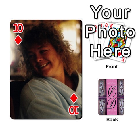 Dede Deck By Julie Wilber Front - Diamond10
