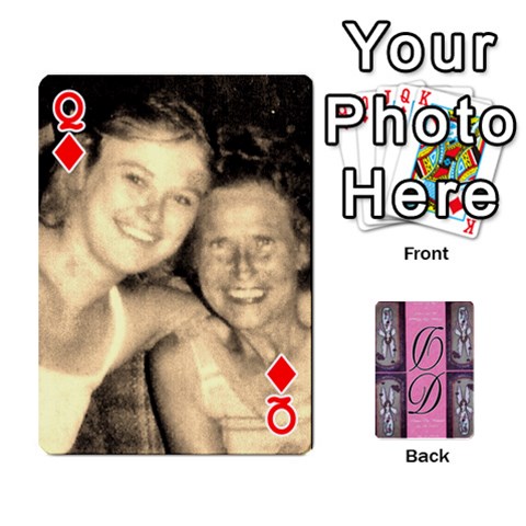 Queen Dede Deck By Julie Wilber Front - DiamondQ