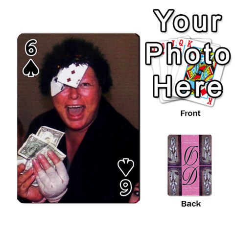 Dede Deck By Julie Wilber Front - Spade6