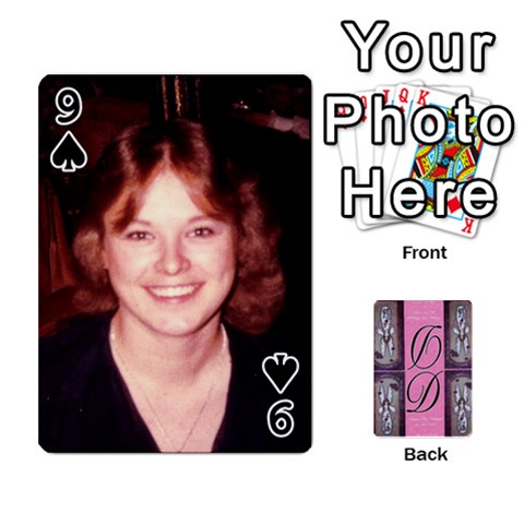 Dede Deck By Julie Wilber Front - Spade9