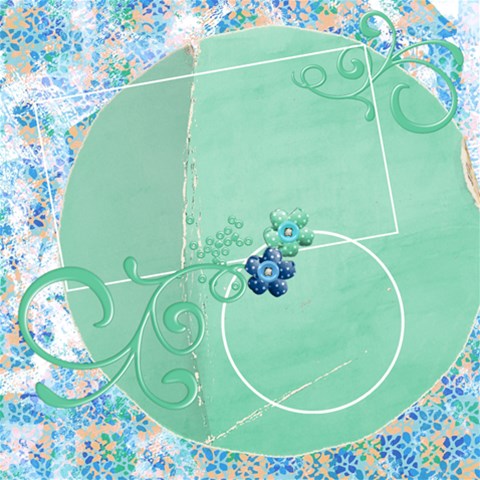 Kiddie Pool Quick Pages By Mikki 12 x12  Scrapbook Page - 4