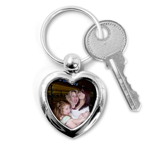 My Girls Heart Key Chain By Kellie Simpson Front