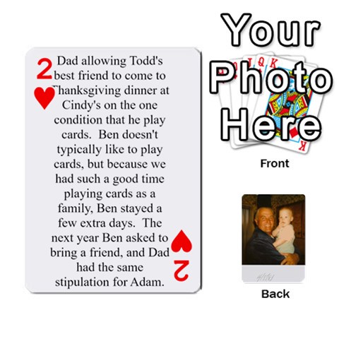 Memories Of Dad By Erica Front - Heart2