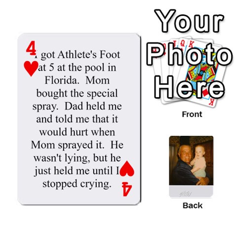 Memories Of Dad By Erica Front - Heart4