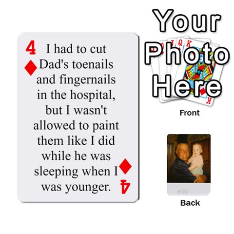 Memories Of Dad By Erica Front - Diamond4