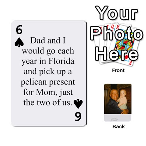 Memories Of Dad By Erica Front - Spade6