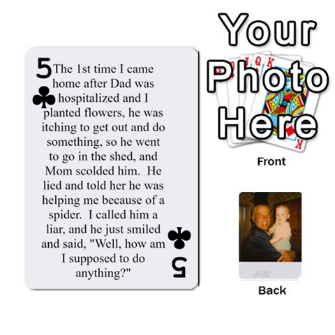 Memories Of Dad By Erica Front - Club5