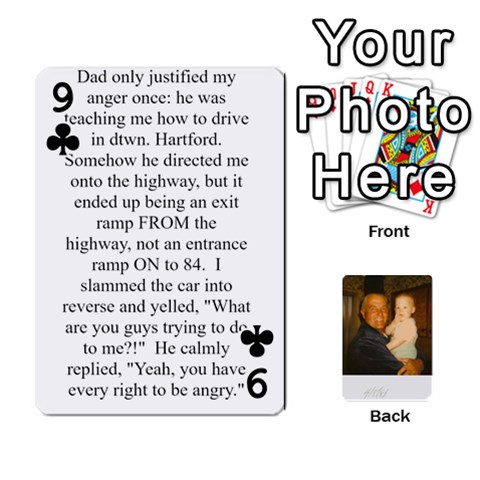 Memories Of Dad By Erica Front - Club9