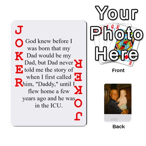 Memories Of Dad By Erica Front - Joker2
