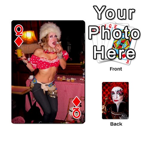 Queen Jesselynn s Birthday Cards! By Sheila O donnell Front - DiamondQ