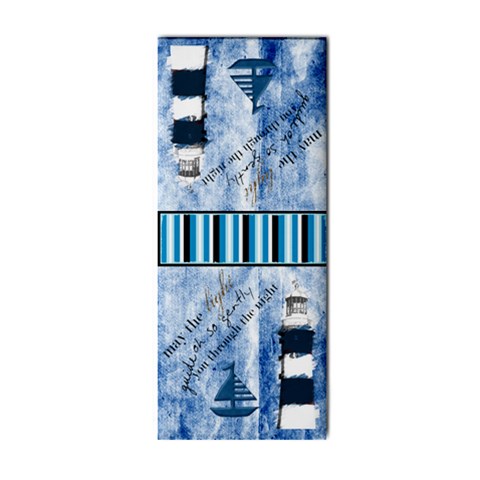 Lighthouse Hand Towel #1 By R K  Felton Front