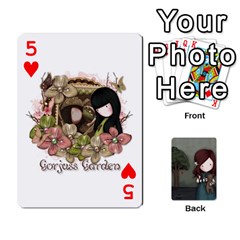 Gorjuss Playing Cards By Kellie Simpson Front - Heart5