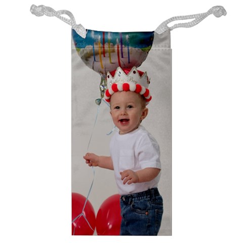 Happy Birthday Personalized Storage Bag By Jenny Front
