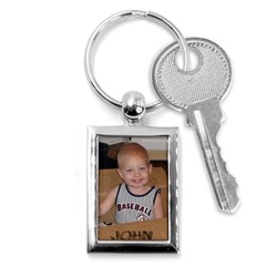 John s Keychain - Key Chain (Rectangle)