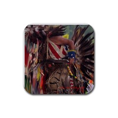 Pow Wow  - Rubber Coaster (Square)