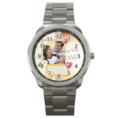 fathers gift - Sport Metal Watch