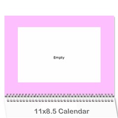 kids calender  - Wall Calendar 11  x 8.5  (12-Months)