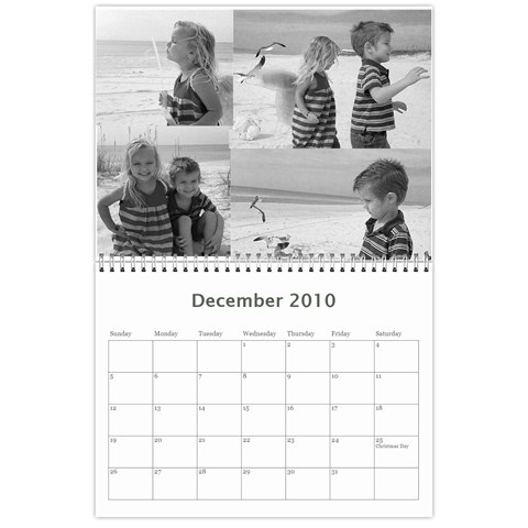 Kids Calender  By Mary Stewart Dec 2010