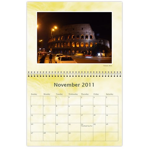 Personal Calendar By Asha Vigilante Nov 2011