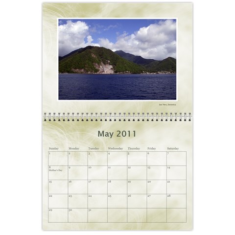 Personal Calendar By Asha Vigilante May 2011