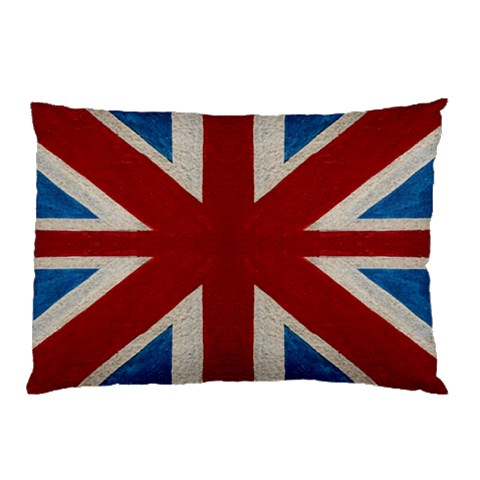 Gb Flag By Vivi 26.62 x18.9  Pillow Case