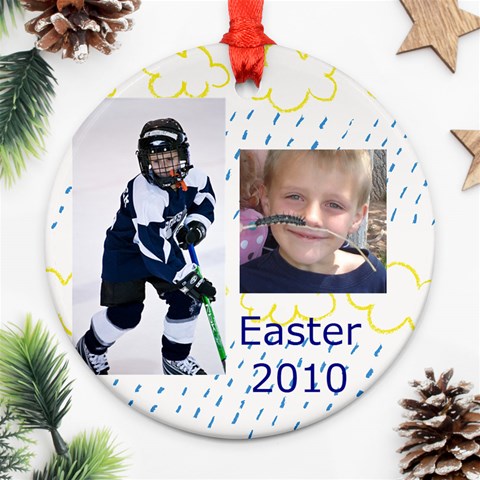 Easter Ornament By Tausha Front