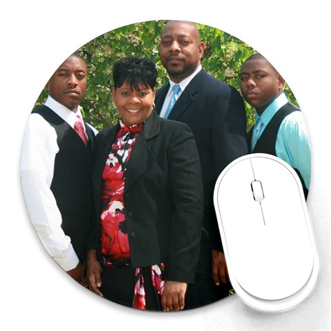 The Blocker Family Mouse Pad By Claritha Blocker Front