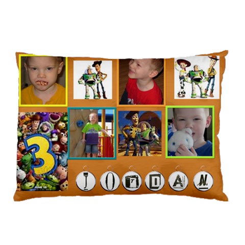 Jordans By Wendi 26.62 x18.9  Pillow Case