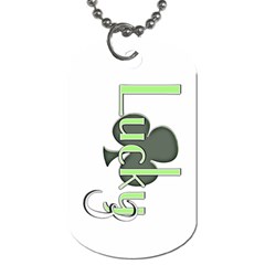 keychain - Dog Tag (One Side)