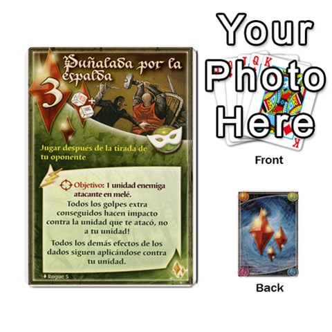 Battelore Cartas Lore  By Alex Front - Heart2