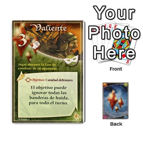 Battelore Cartas Lore  By Alex Front - Heart3