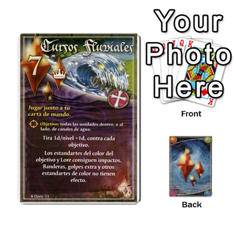 Battelore Cartas Lore  By Alex Front - Heart9