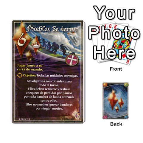 King Battelore Cartas Lore  By Alex Front - HeartK
