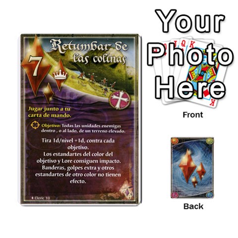 Ace Battelore Cartas Lore  By Alex Front - HeartA