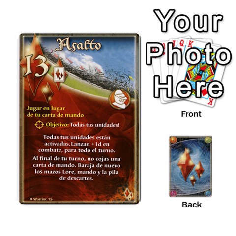 Battelore Cartas Lore  By Alex Front - Diamond7