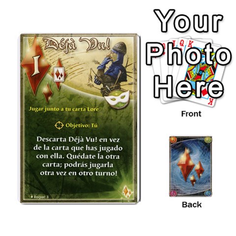 Battelore Cartas Lore  By Alex Front - Spade7